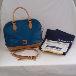 Dooney & Bourke Ocean Patent Leather Satchel